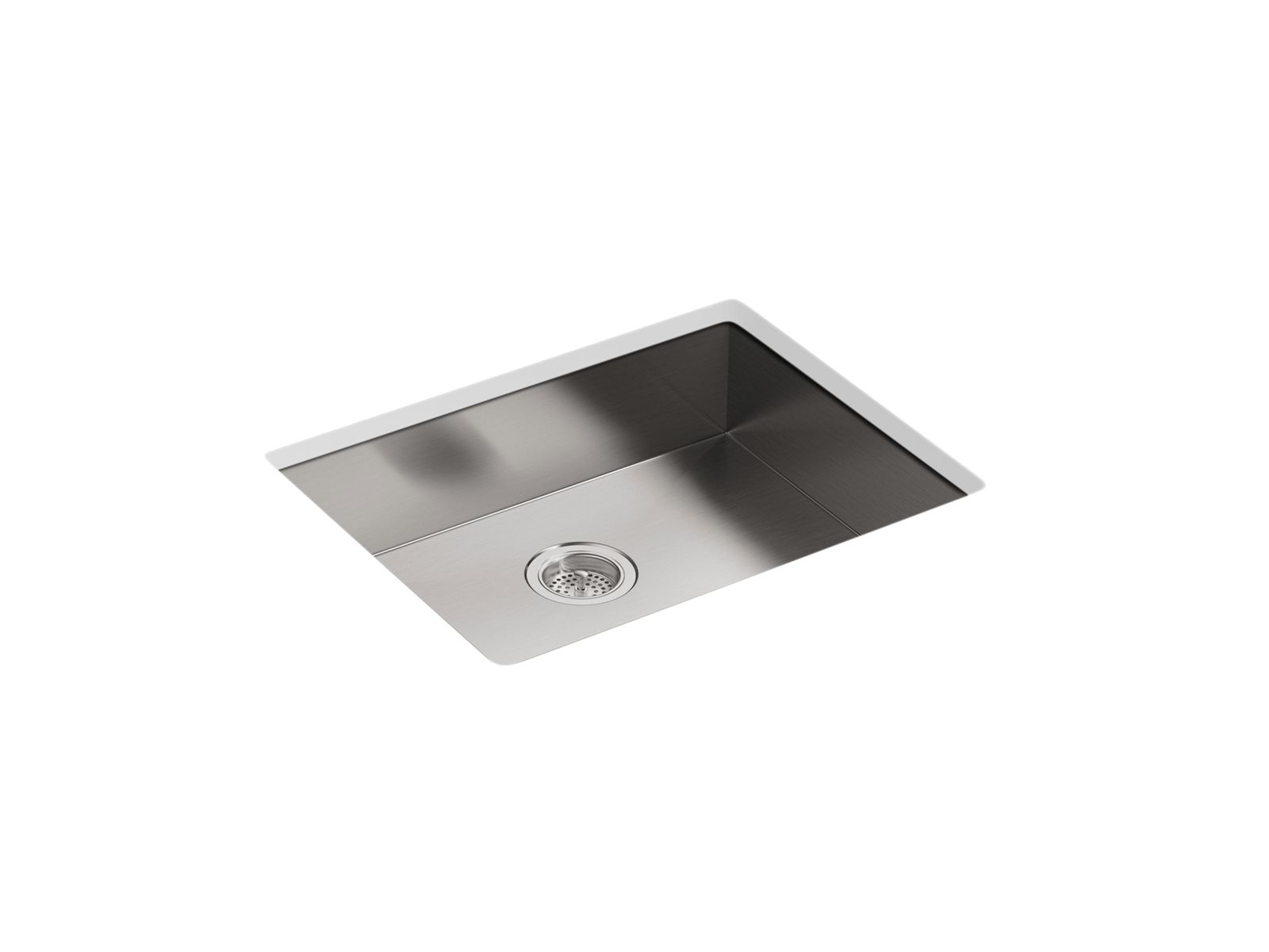 Kohler Co., Kitchen Sink, Designed for ergomics and accessibility, this ADA-compliant Vault sink is handcrafted from durable