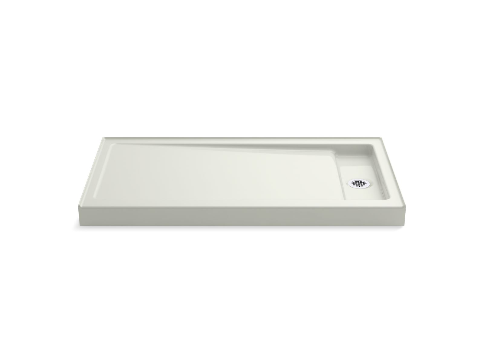 Bellwether 60" x 32" alcove shower base, right drain