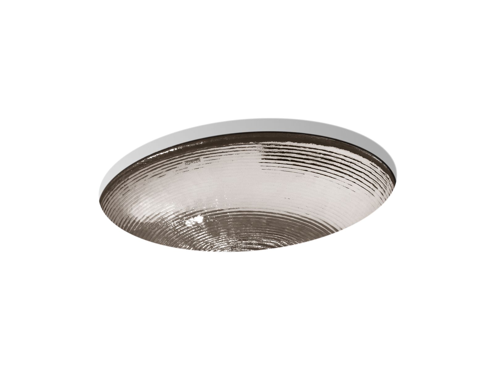 Whist 19" oval undermount bathroom sink, no overflow