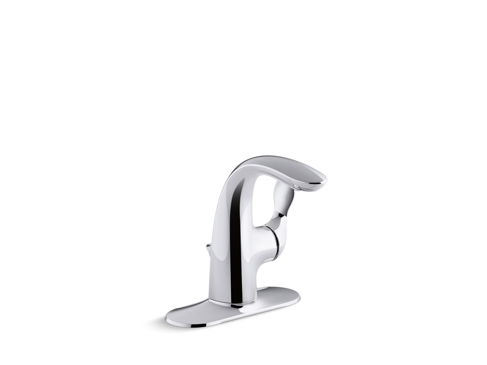 Kohler Co., Bathroom Faucet, Refinia celebrates the beauty and fluidity of organic forms while offering smart functionality.