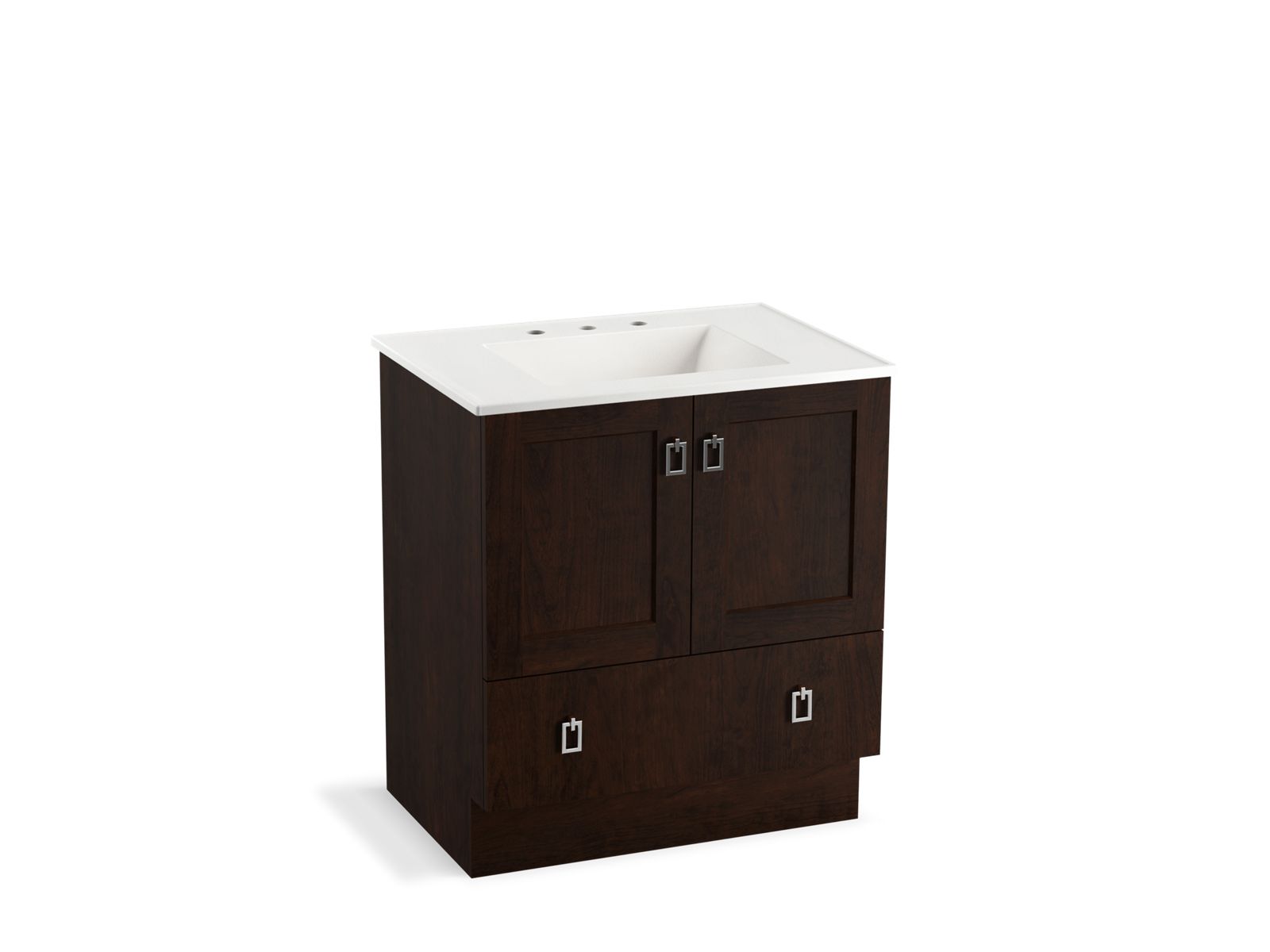 KOHLER | K-99529-TK | Poplin 30-inch Vanity with Toe Kick, 2 Doors