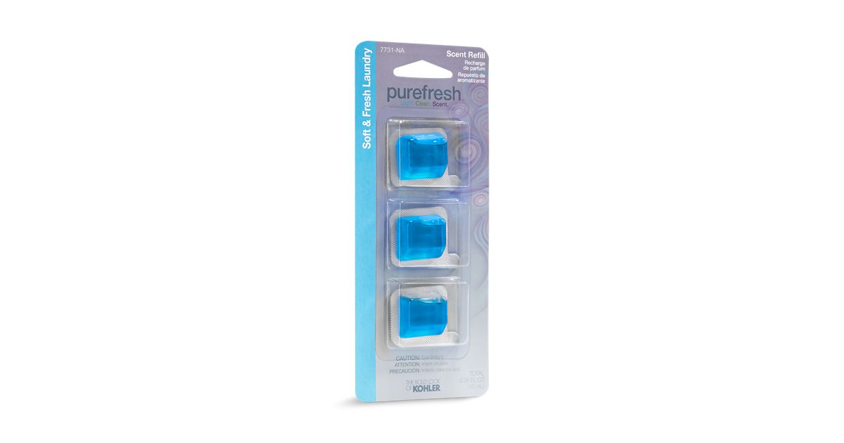 K7731 Refill scent packs for Purefresh® toilet seat, Soft & Fresh
