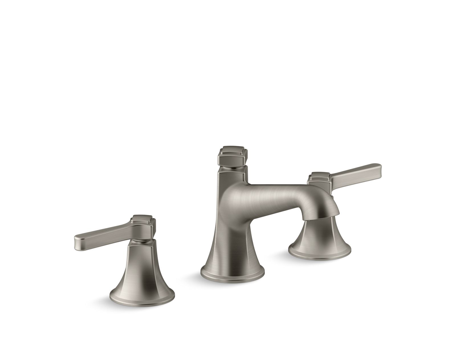 Kohler Co., Bathroom Faucet, Drawing inspiration from the celebrated art deco era, the Georgeson faucet offers chic,