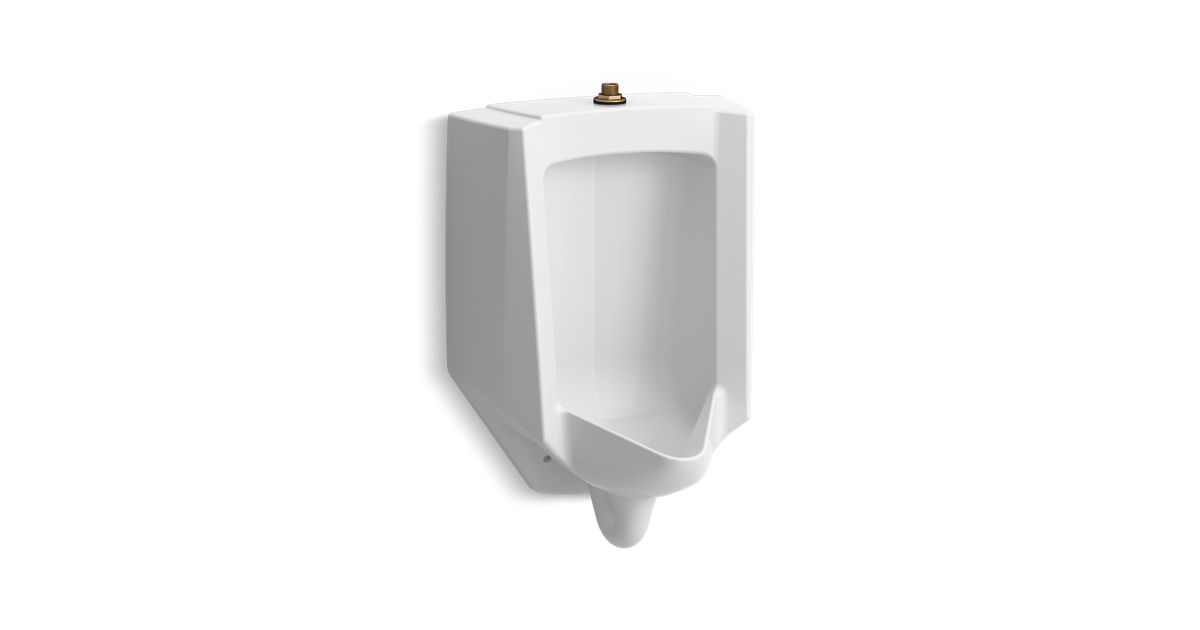 K4991ET Bardon HighEfficiency Urinal, Top Spud KOHLER Canada