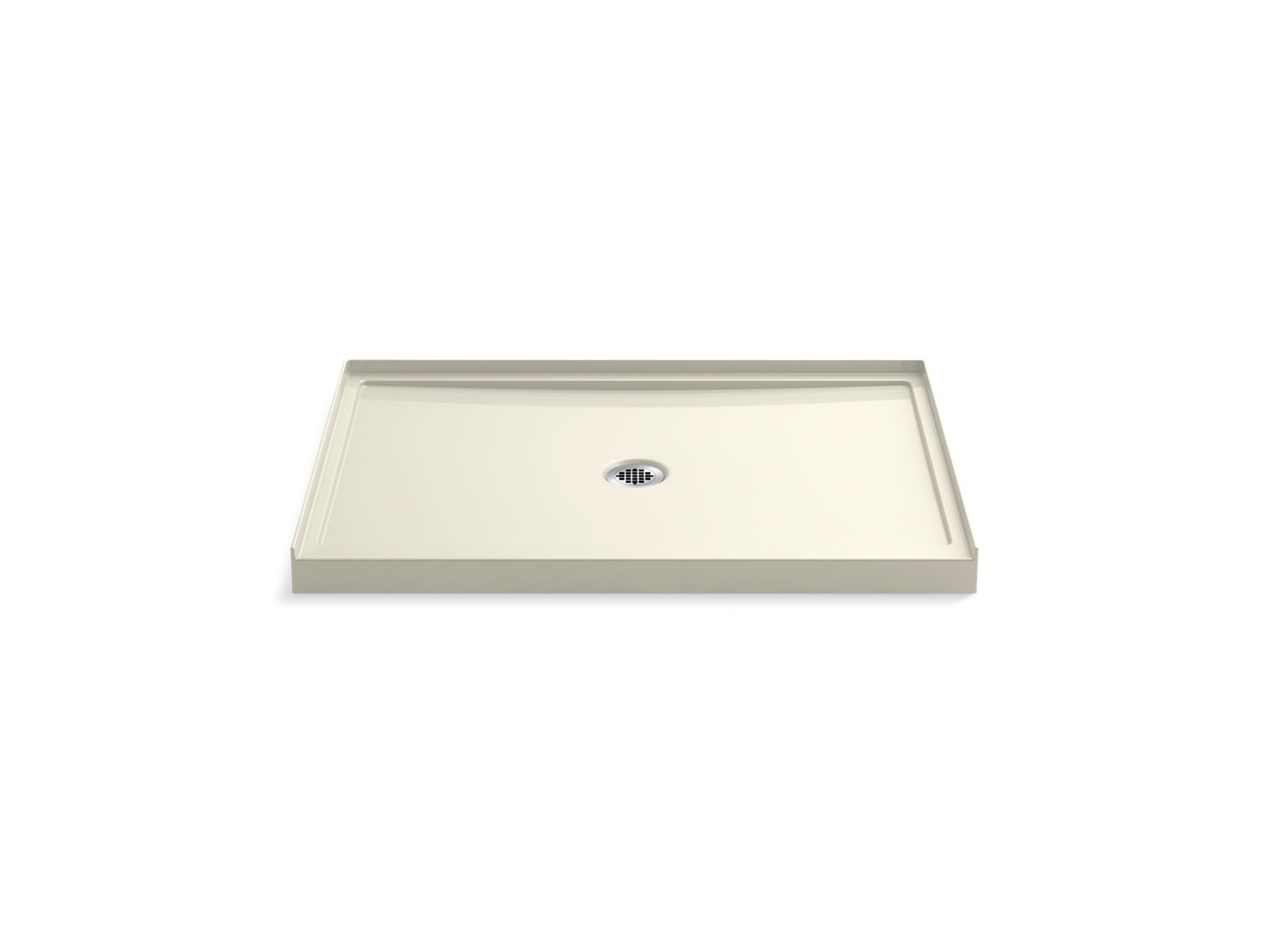 Rely 48" x 34" alcove shower base, center drain