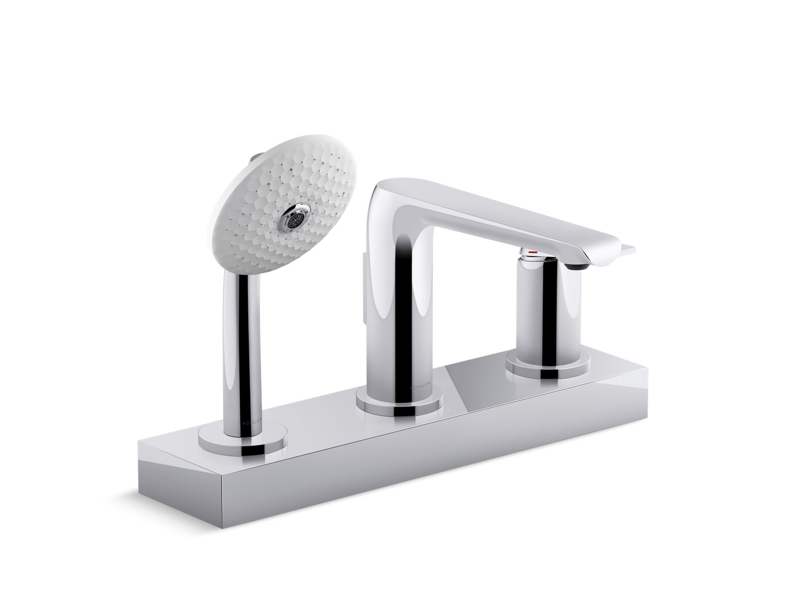K-97360T-4-CP | Avid™ Single-handle deck-mount bath faucet