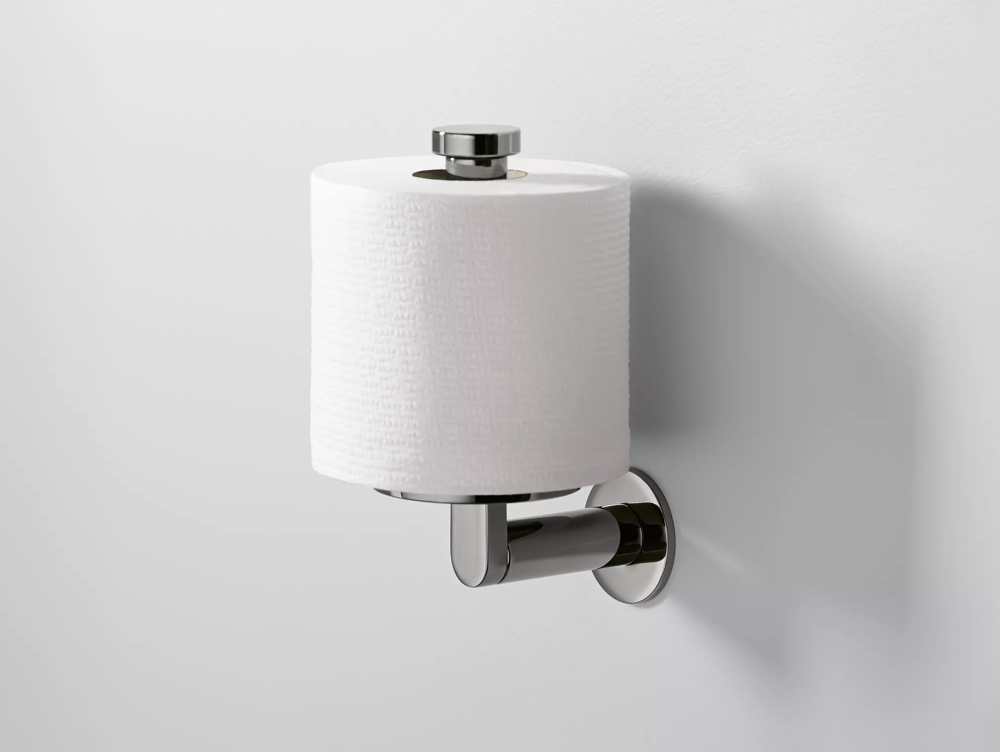 Kohler K-73147-CP Composed Pivoting Toilet Tissue Holder Polished Chrome