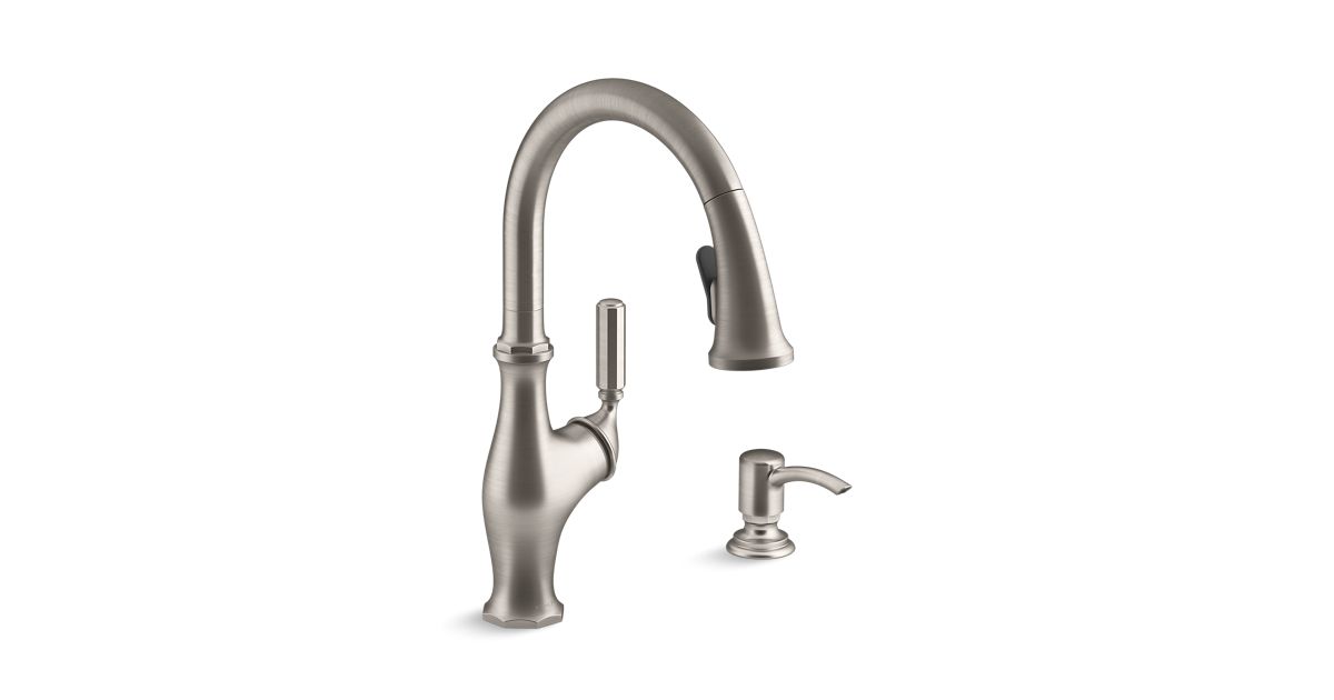 K-R11921-SD | Worth Pull-Down Kitchen Faucet | KOHLER