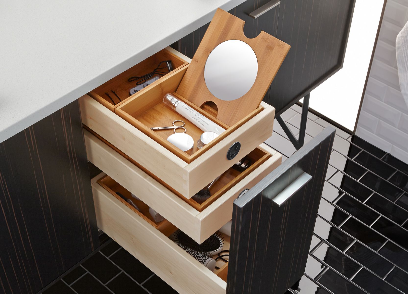 In-Drawer Storage