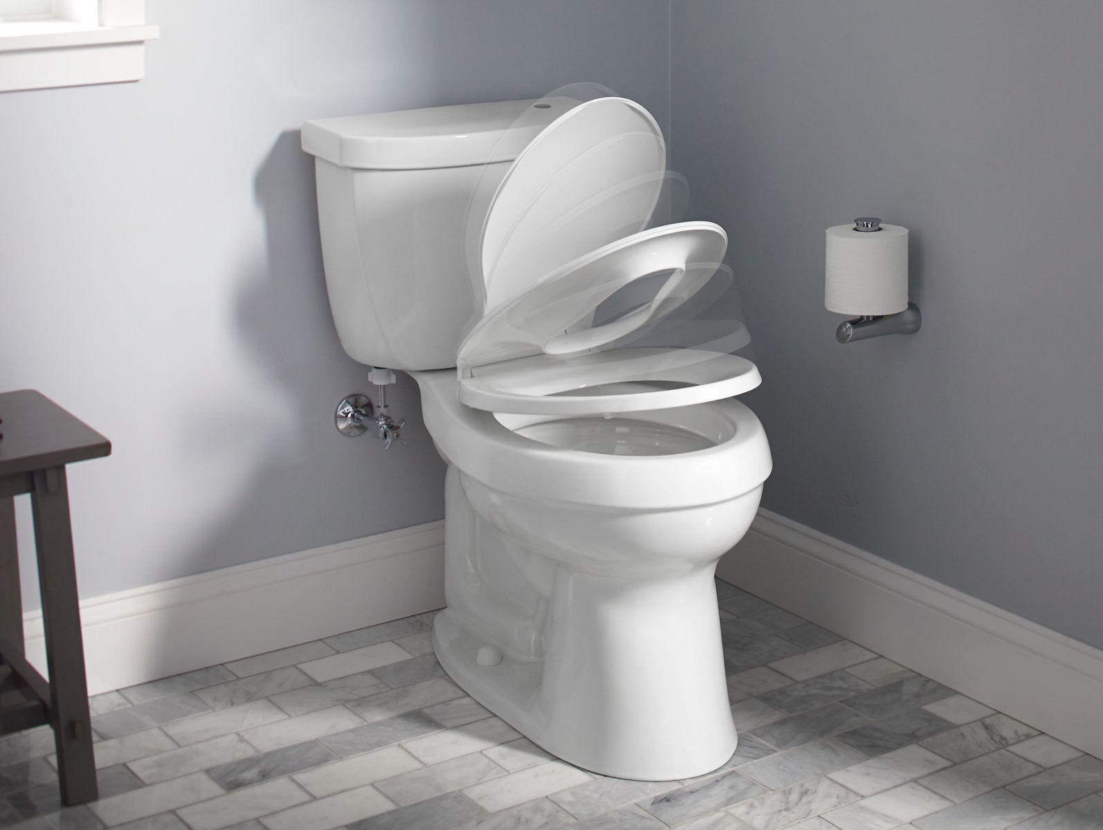 Transitions® Toilet Seat with Integrated Child Seat