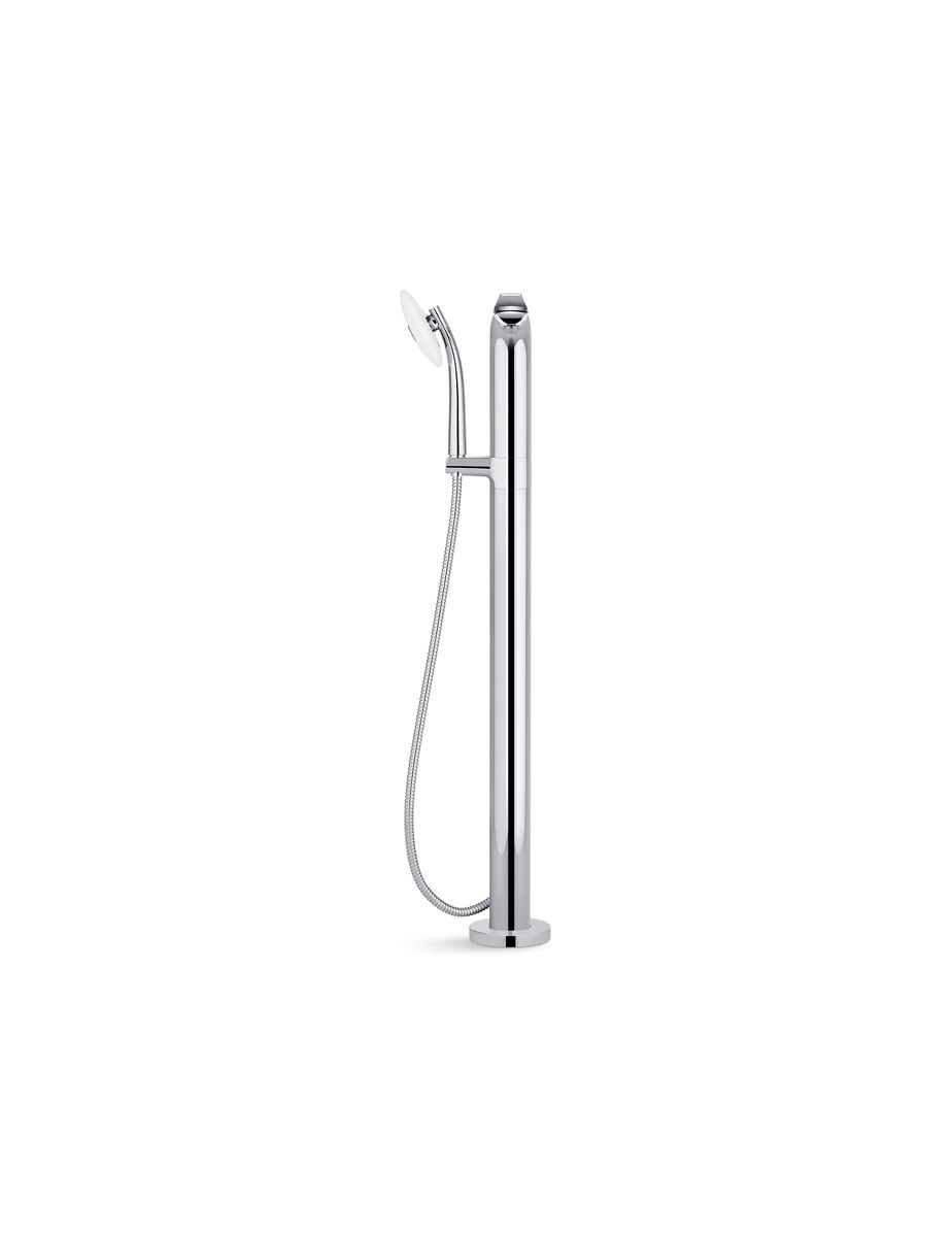 K-97367T-4-CP | Avid™ Freestanding bath filler | Studio KOHLER®