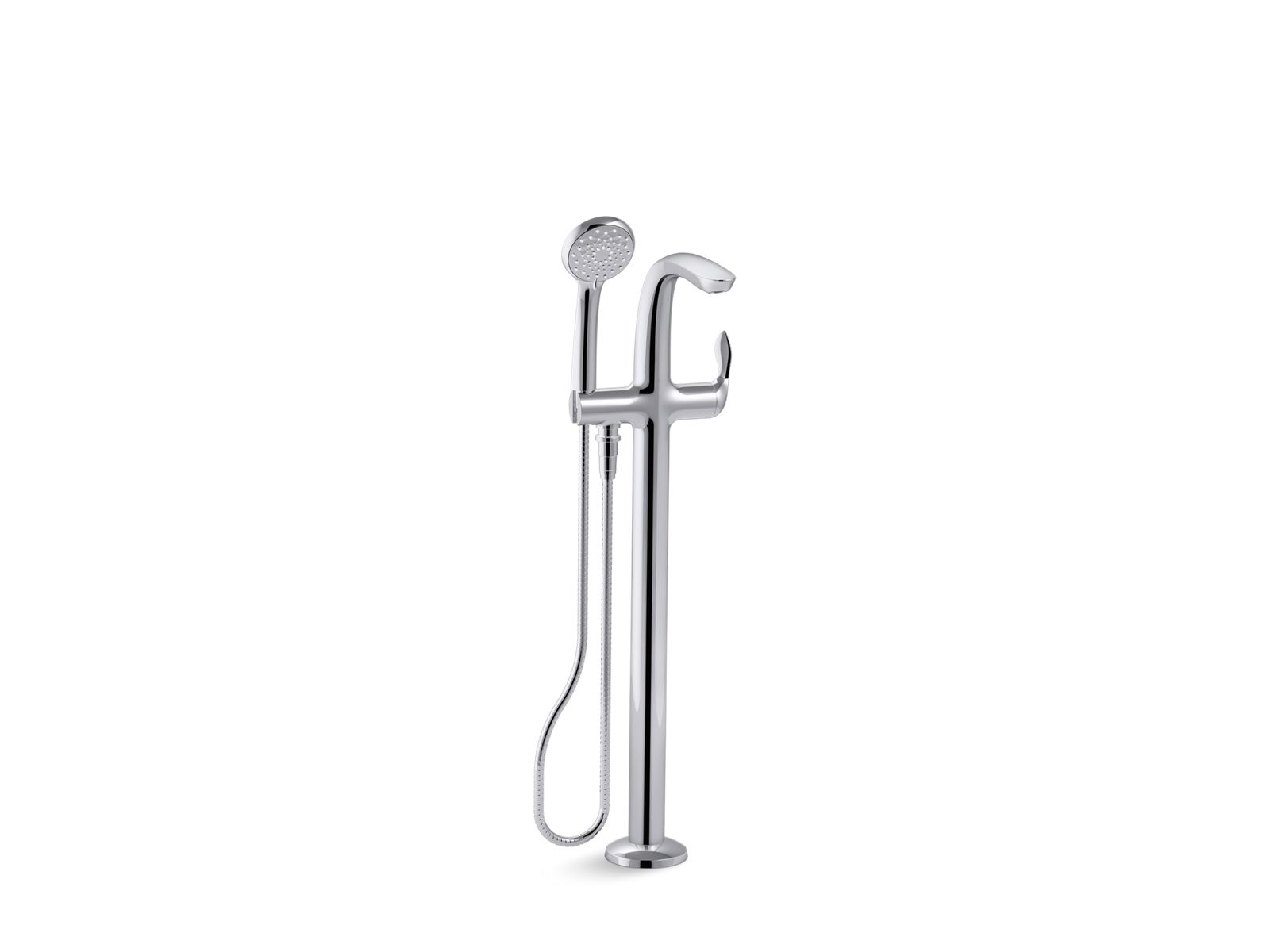Kohler Co., Tub Faucets, With soft lines inspired by nature, the Refinia bath filler trim mimics the gentle, optimistic