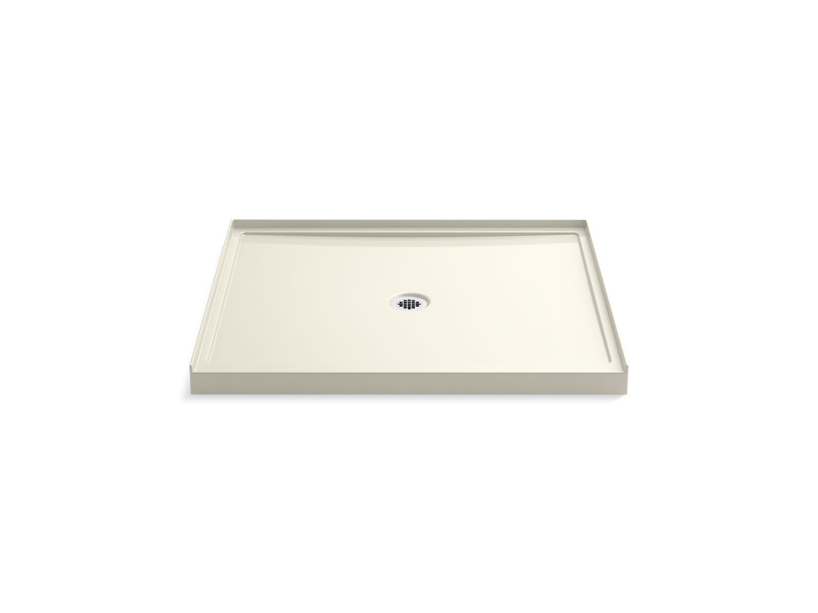 Rely 48" x 42" alcove shower base, center drain