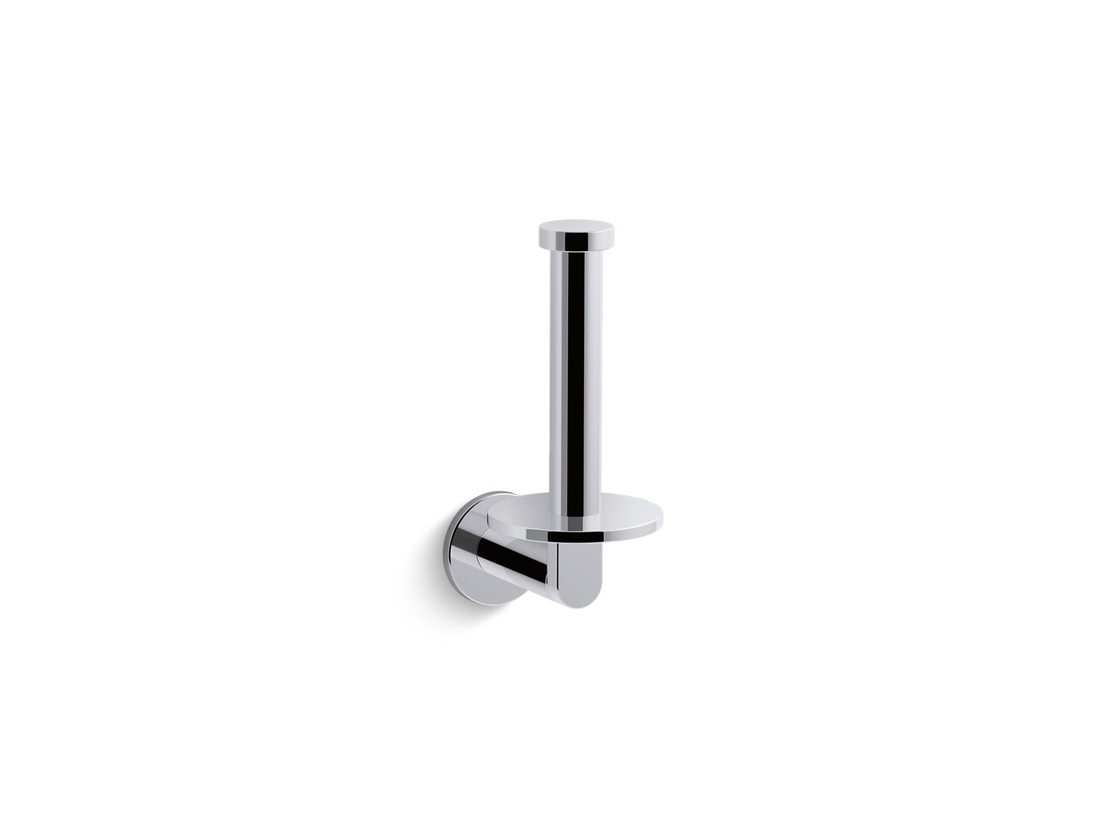 Composed Vertical toilet paper holder
