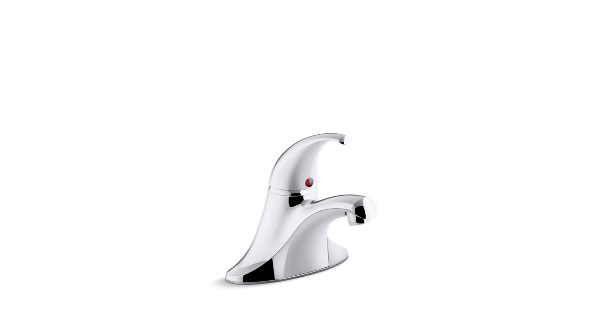 K 15182 4dra Coralais Single Handle Centerset Bathroom Sink