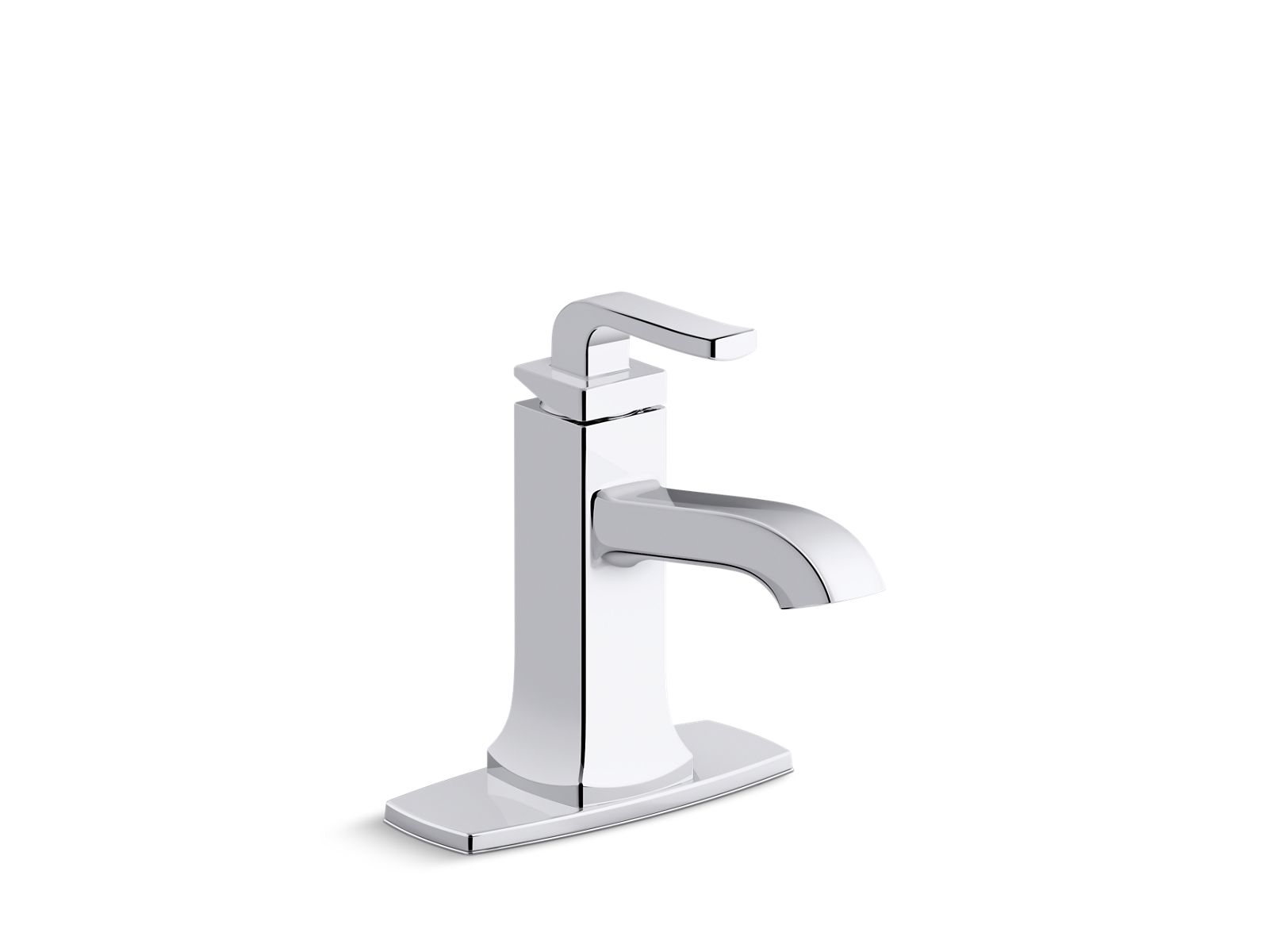 Kohler Co., Bathroom Faucet, Drawing inspiration from Art Deco style, Rubicon blends clean lines with subtle curves for a