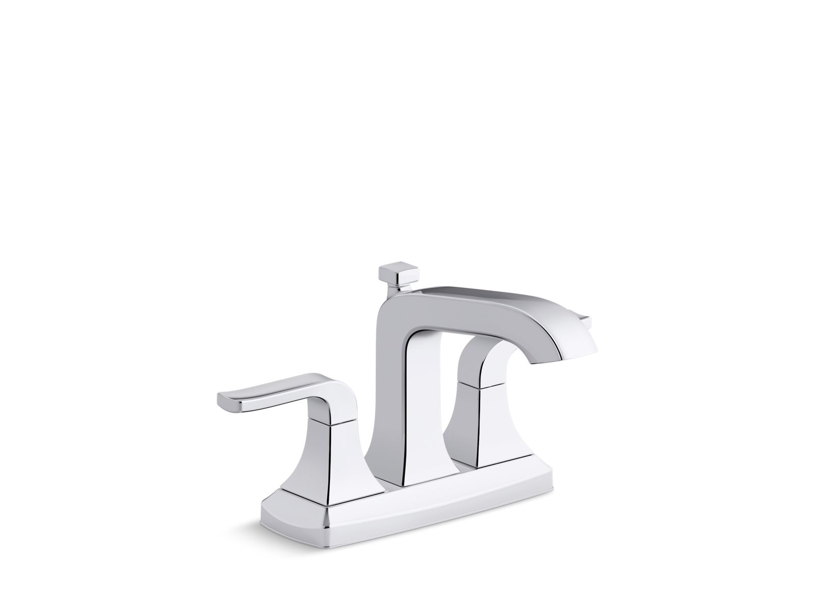 Kohler Co., Bathroom Faucet, Drawing inspiration from Art Deco style, Rubicon blends clean lines with subtle curves for a