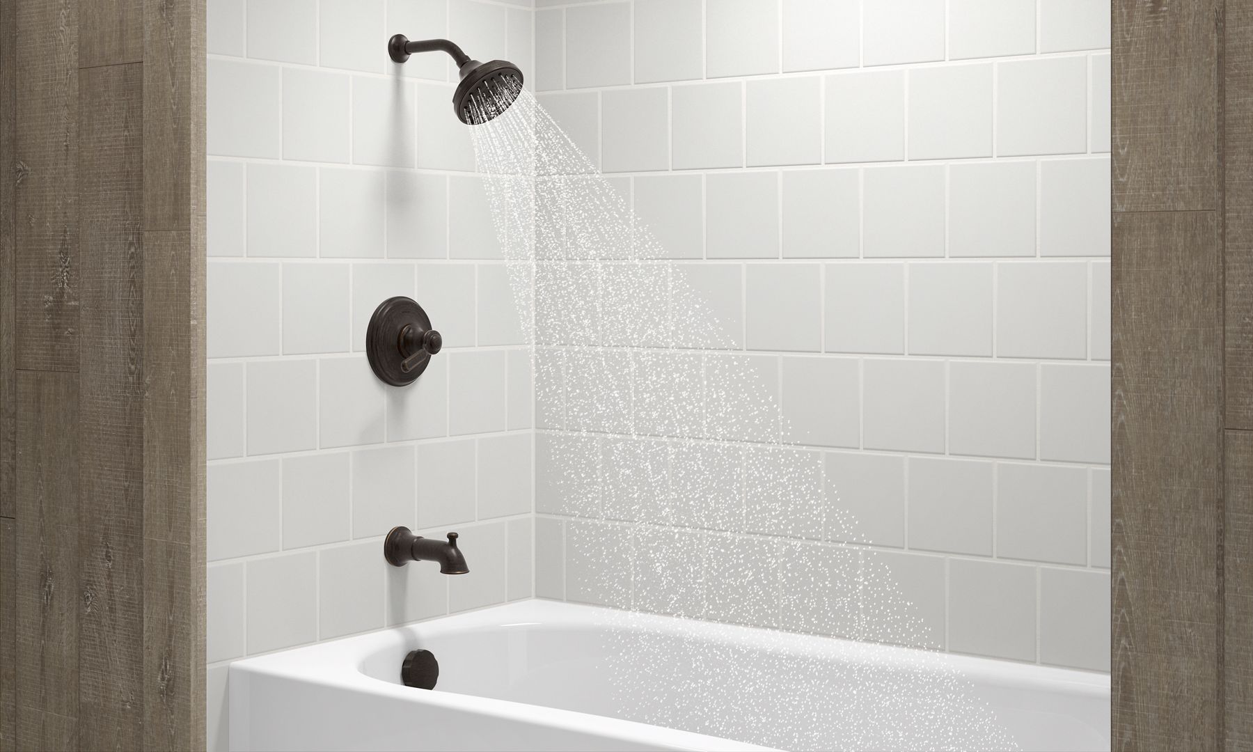Products in use in close room view