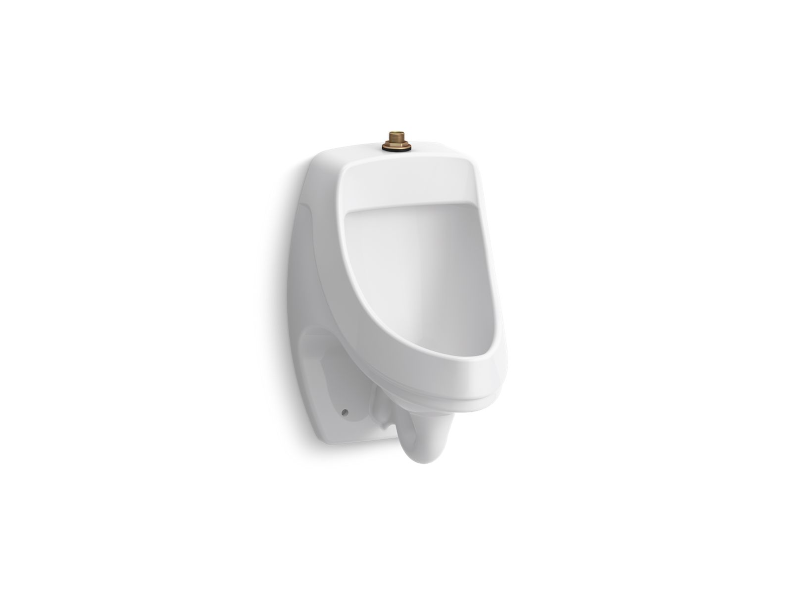 Dexter Wall-Mount 0.125 GPF Urinal with Top Spud, Antimicrobial