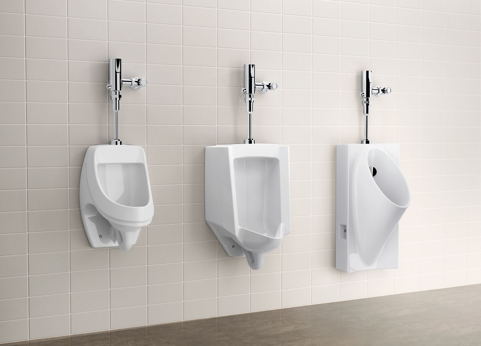 Waterless Urinals