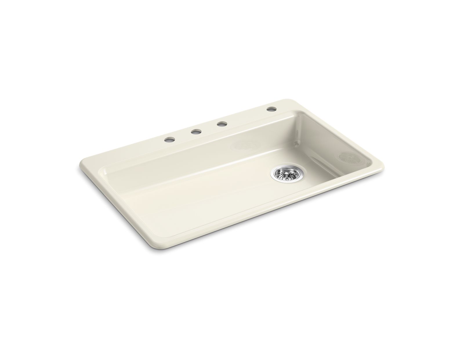 Riverby 33" top-mount single-bowl kitchen sink