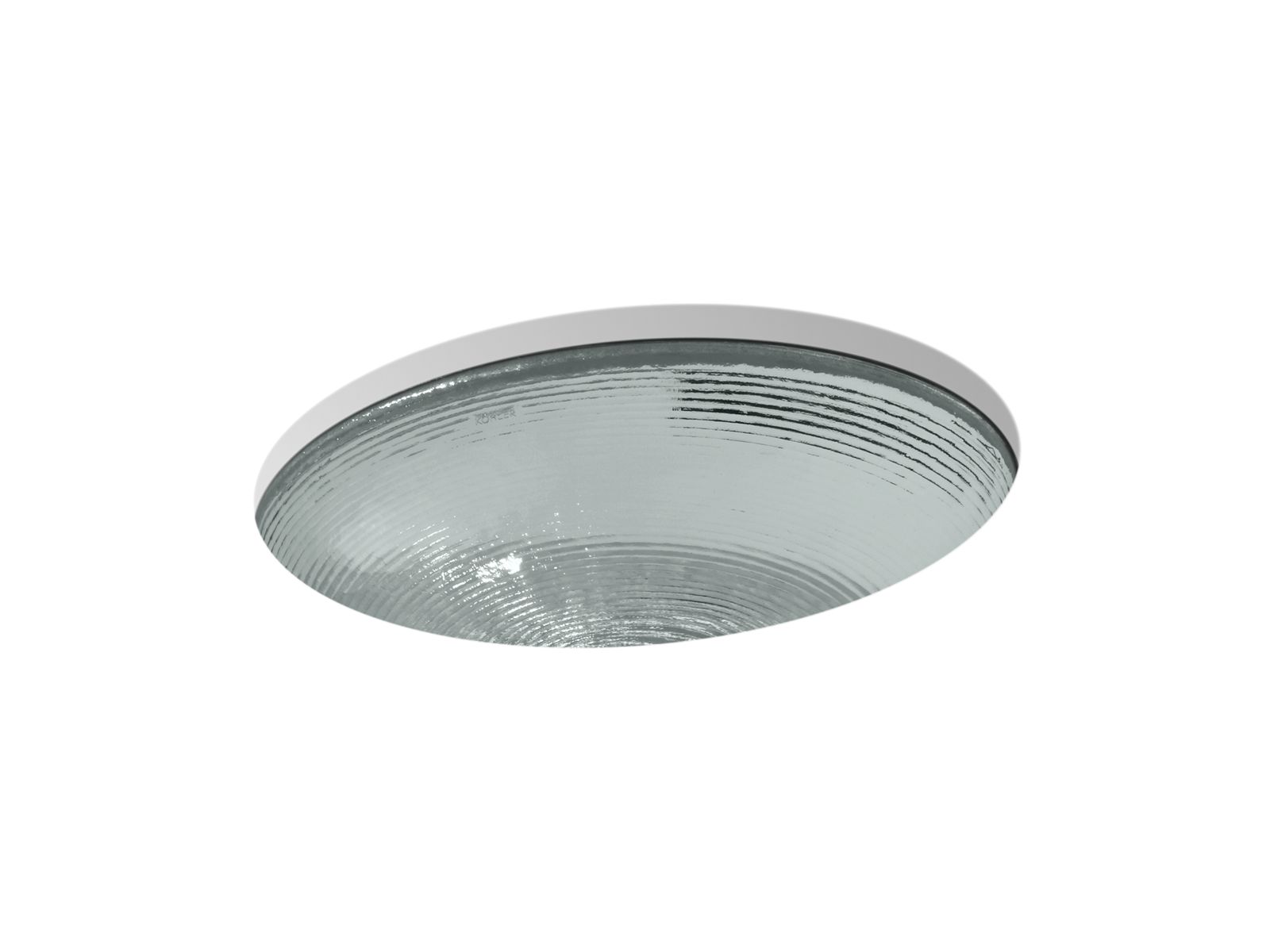 Whist 19" oval undermount bathroom sink, no overflow