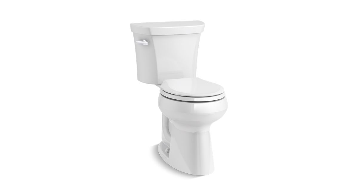 Two Piece Round Front 1 28 Gpf Toilet, Kohler Comfort Height Toilet Round Bowl