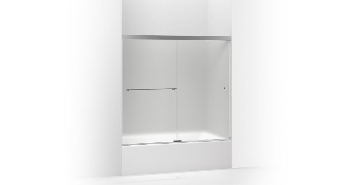 K707000D3 Revel Frameless Sliding Bath Door KOHLER Canada