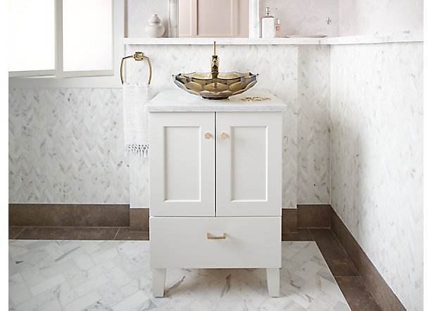 Vanity Ing Guide Bathroom Kohler, Bathroom Vanity With Sink Size