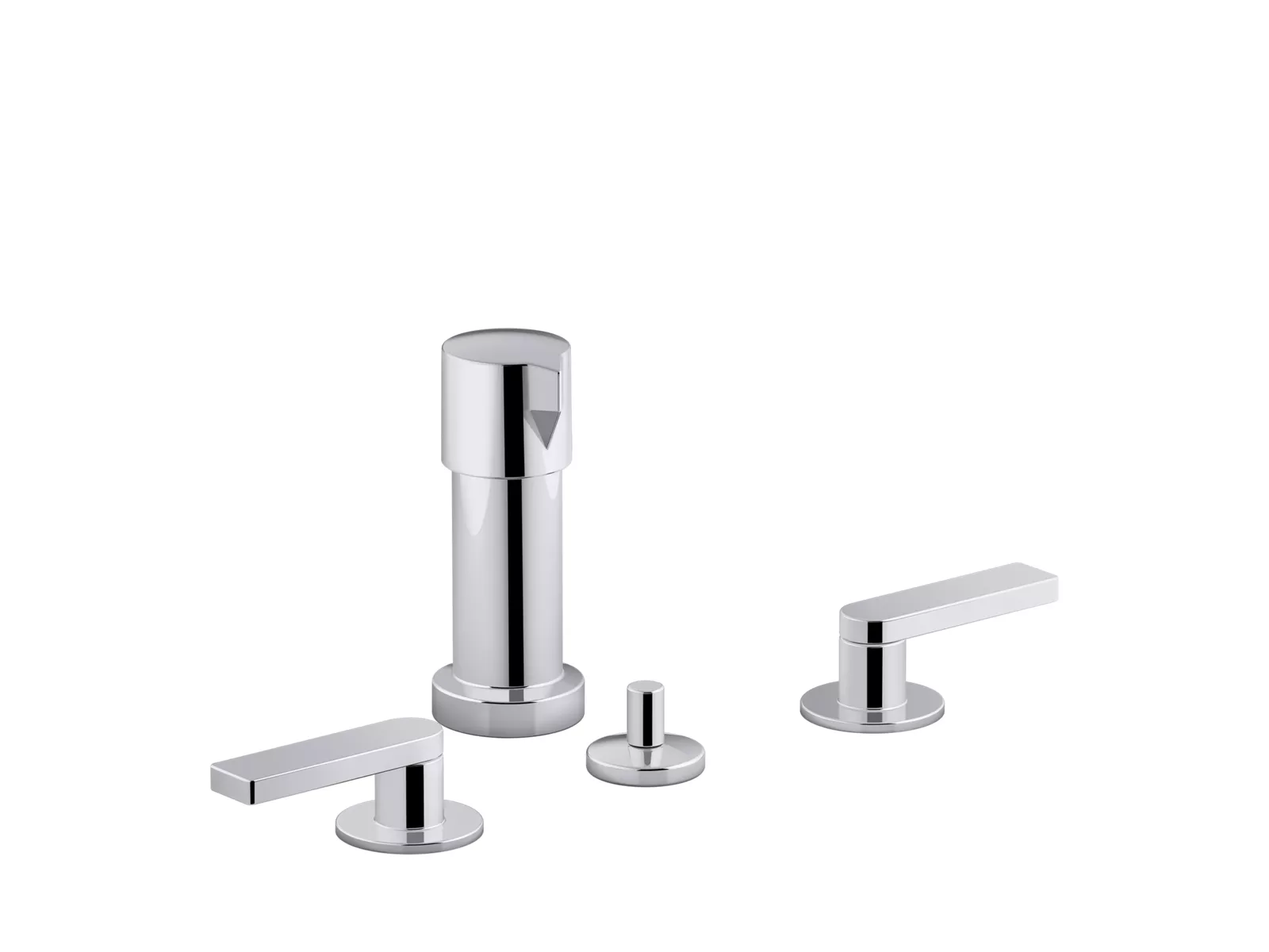 Kohler K-73147-CP Composed Pivoting Toilet Tissue Holder Polished Chrome