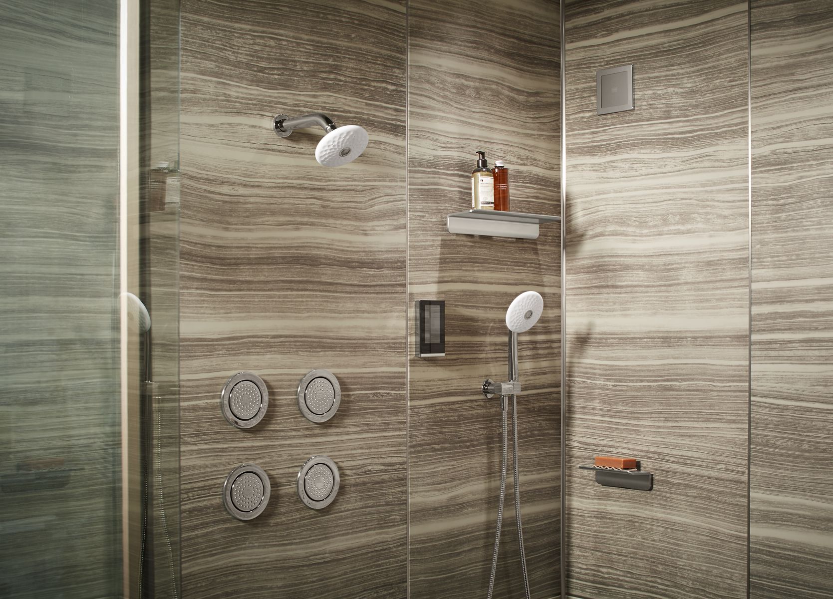 Showering Space Considerations