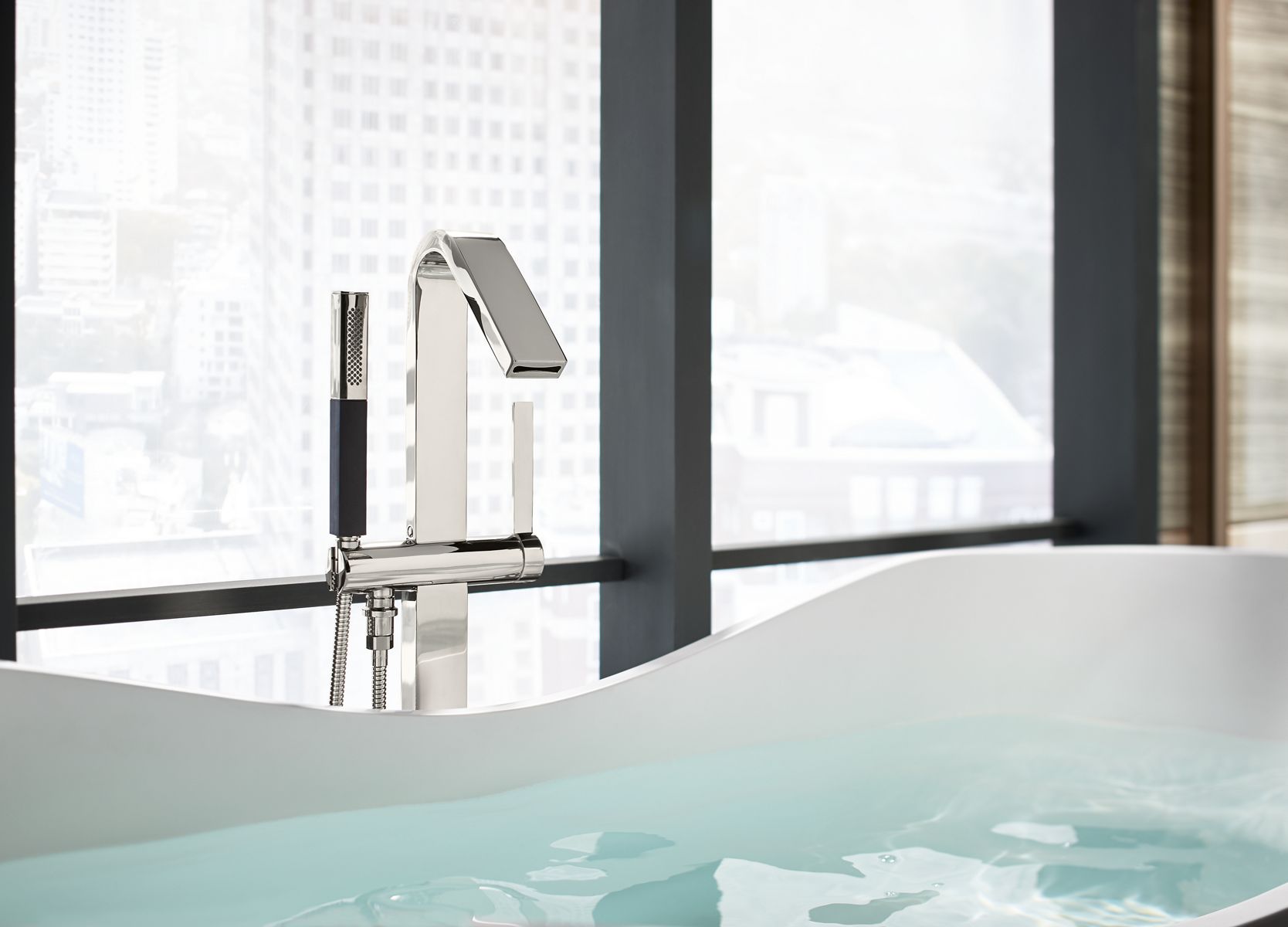 Floor-Mount Bath Faucets