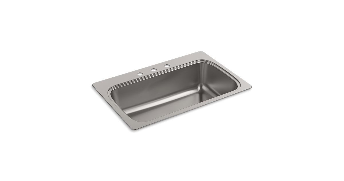 K200603 Verse topmount kitchen sink KOHLER