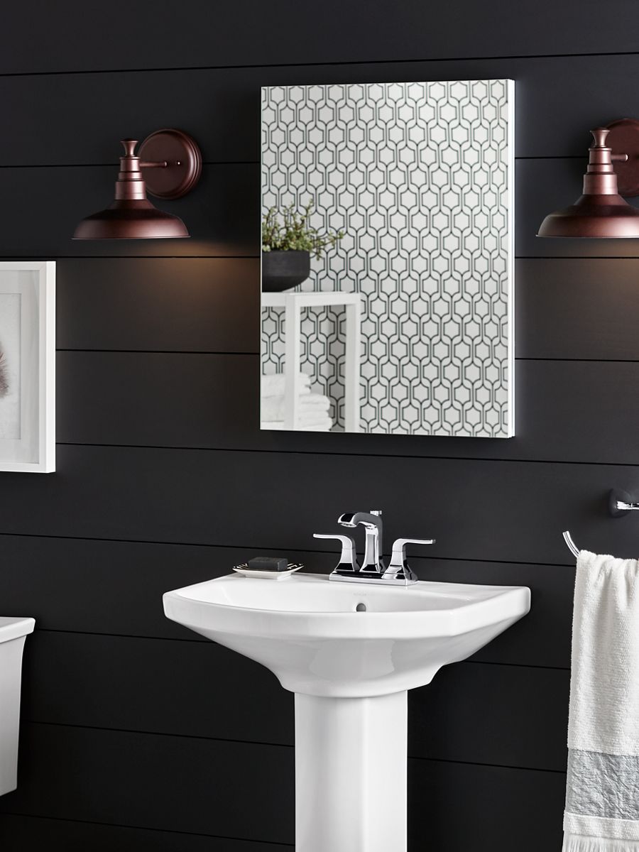 Products in use in close room view