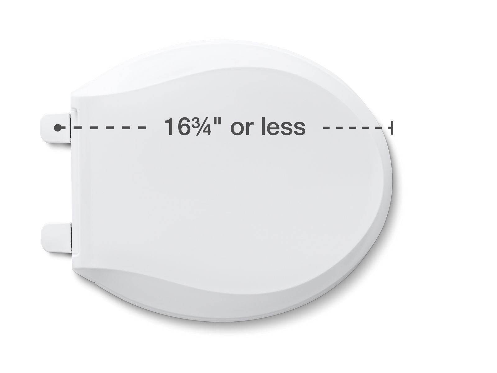 Kohler toilet seat clearance replacement