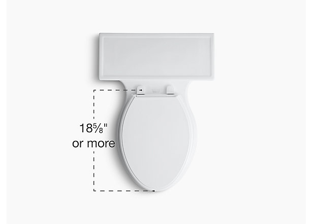 Toilets Guide Design Bathroom Kohler, Difference Between Round Vs Elongated Toilet