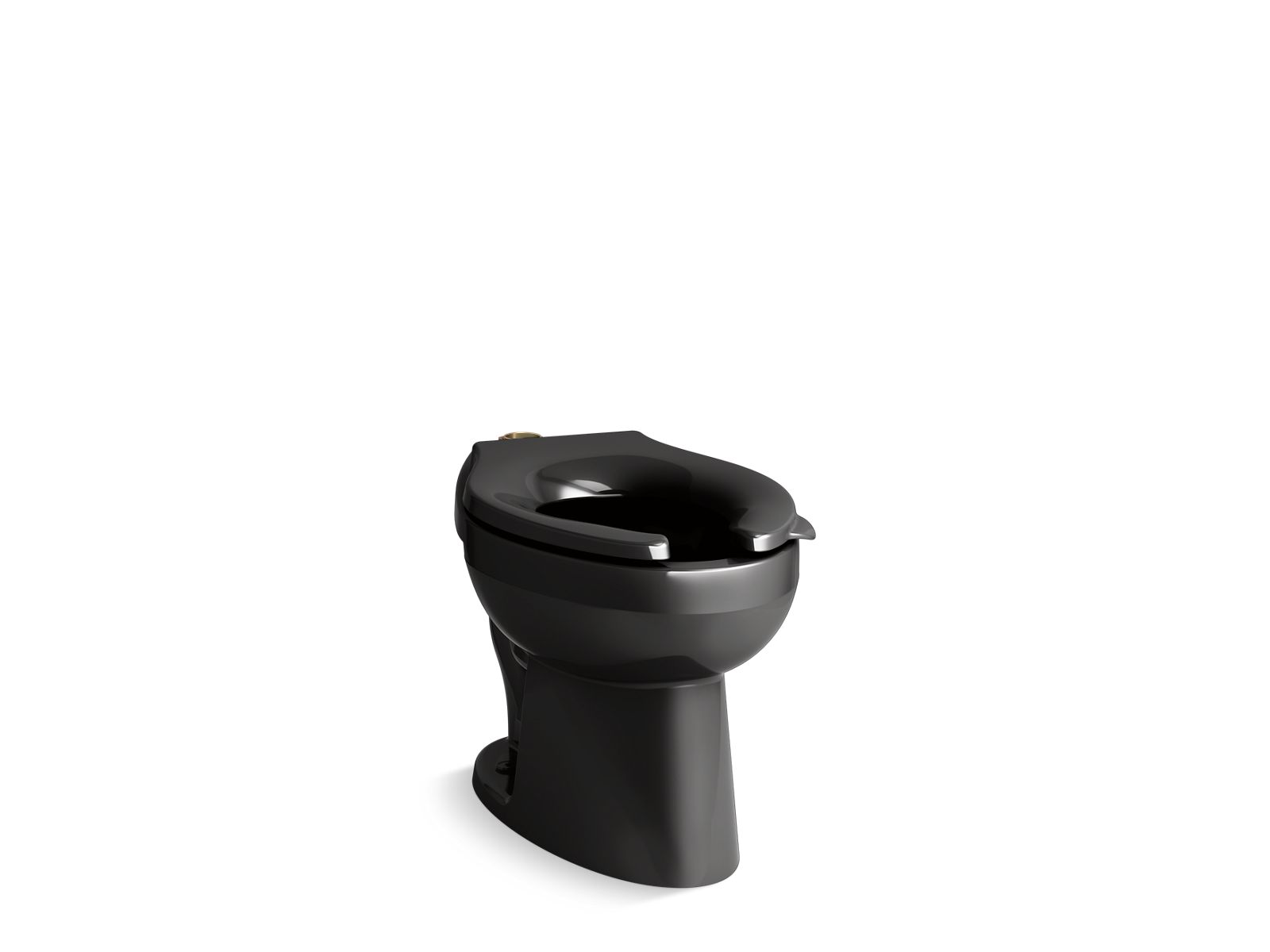 Wellcomme Ultra Floor-mount top spud flushometer bowl