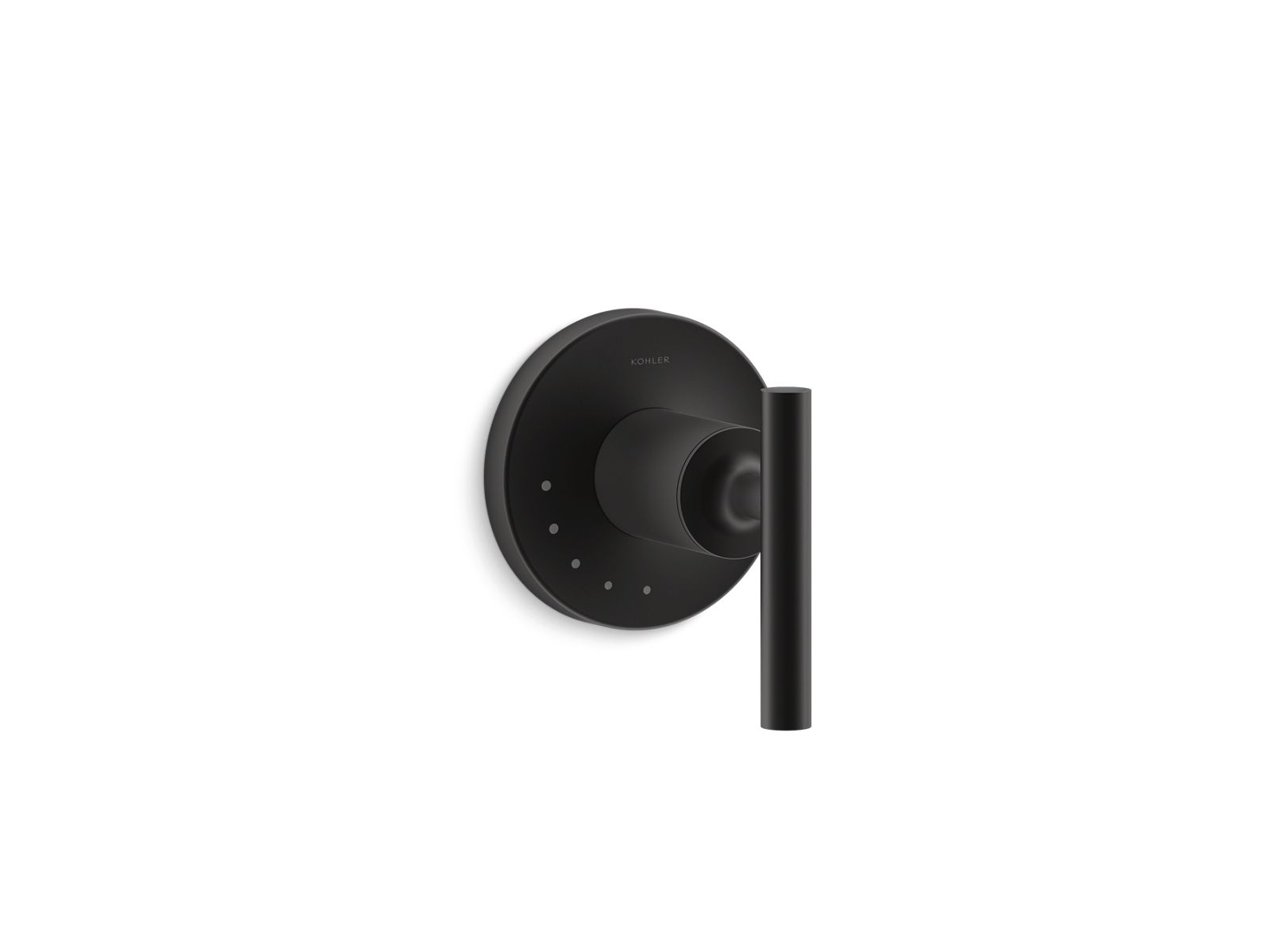 Purist MasterShower volume control valve trim with lever handle