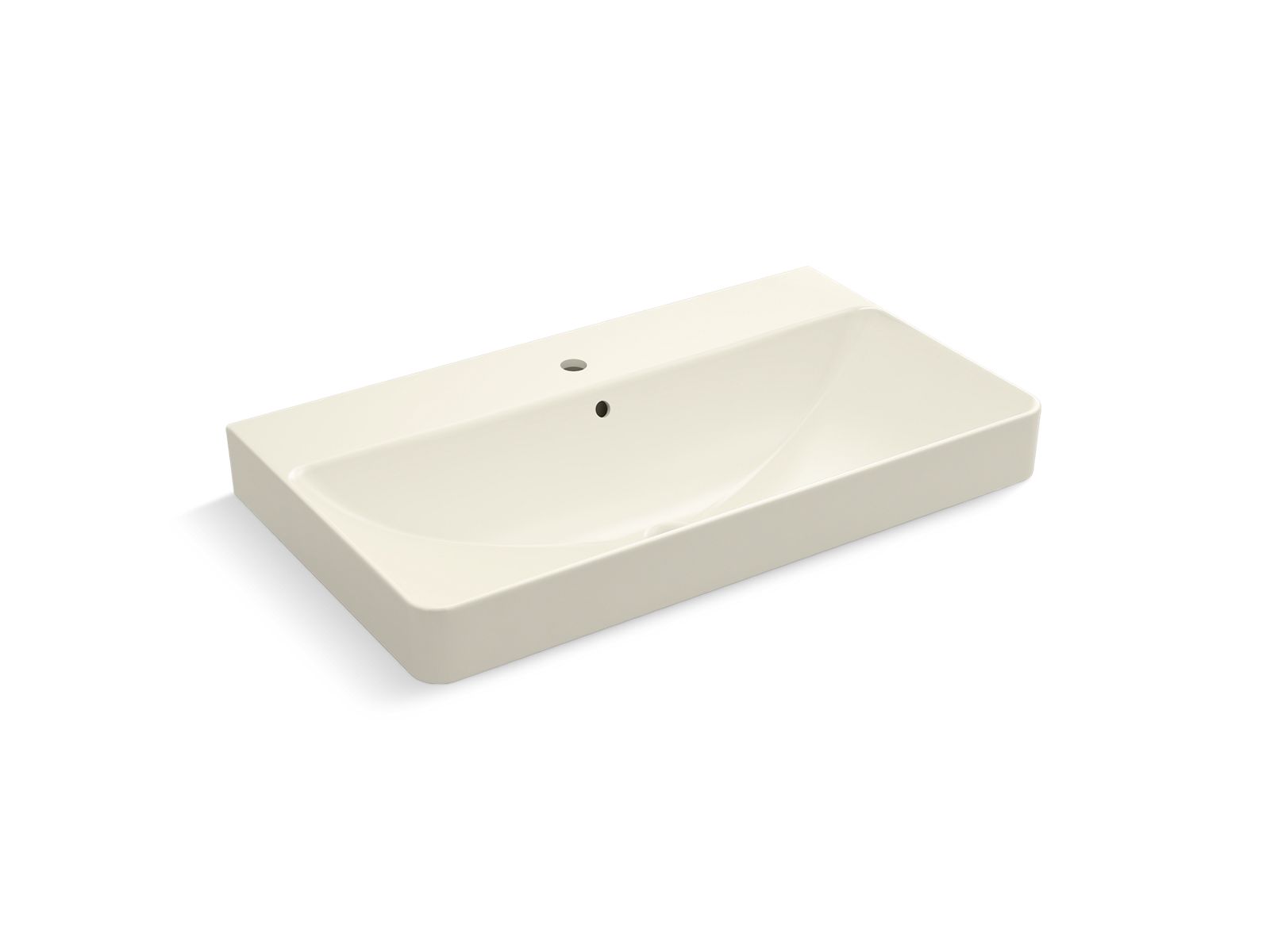 Vox 35-1/2" rectangular vessel bathroom sink