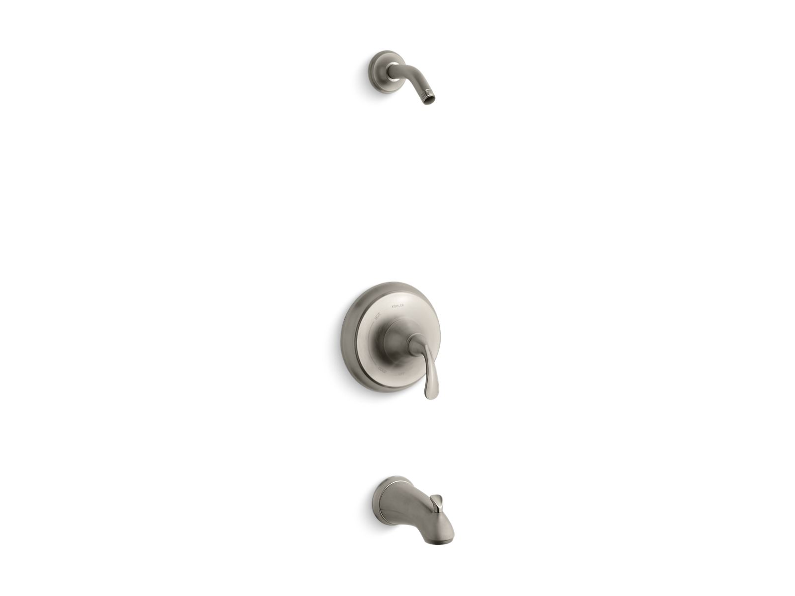 Forté Rite-Temp bath and shower trim kit, without showerhead