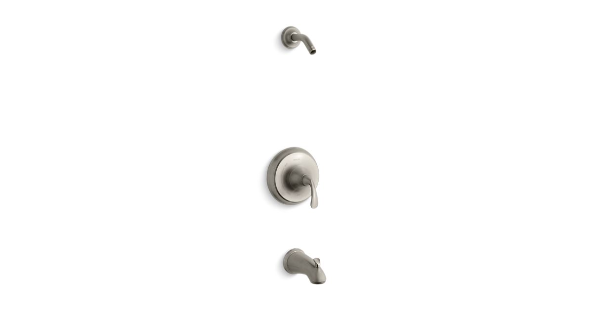 KTLS102754 Forté® Sculpted RiteTemp® bath and shower valve trim