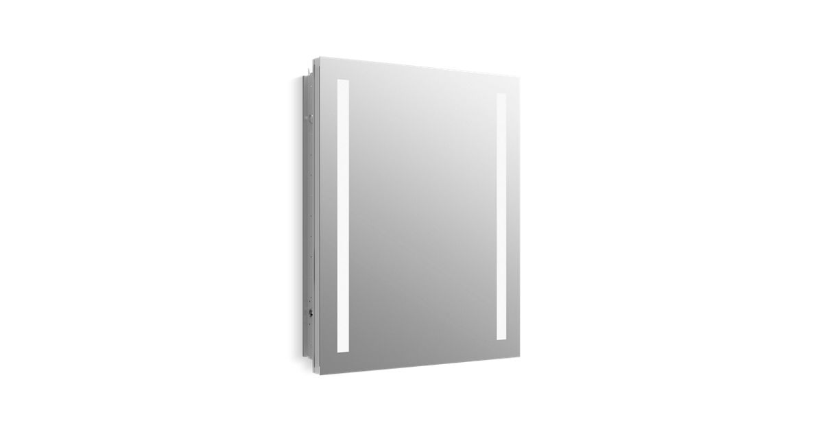 K-99007-TL | Verdera® lighted medicine cabinet, 24" W x 30" H | KOHLER