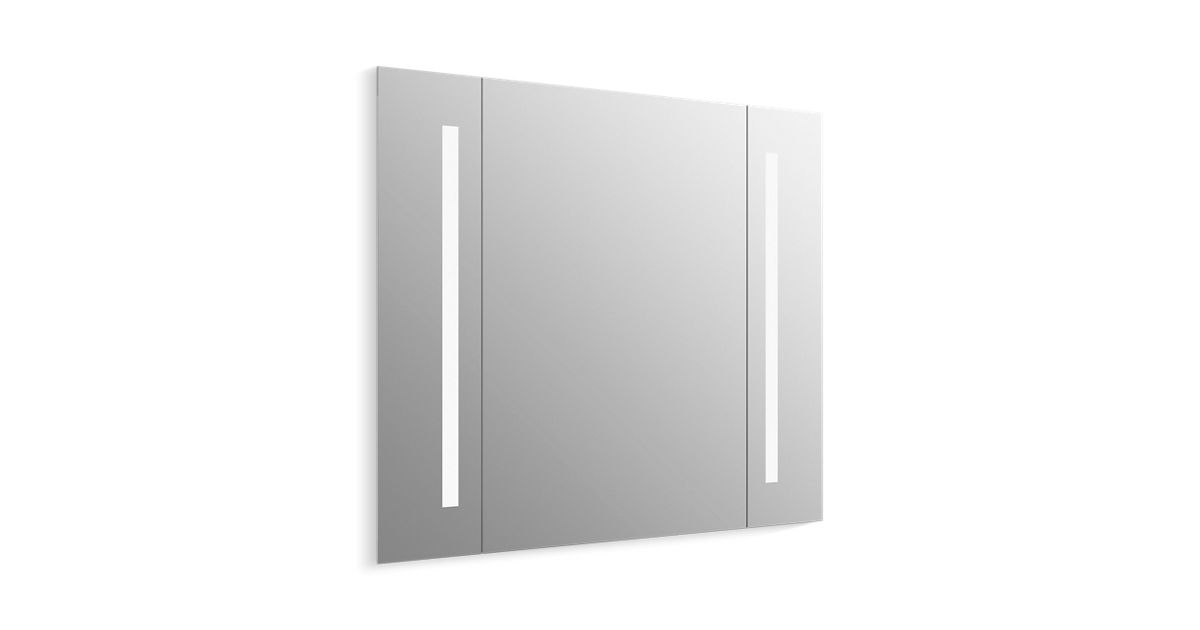 K99573TL Verdera® lighted mirror, 40" W x 33" H KOHLER