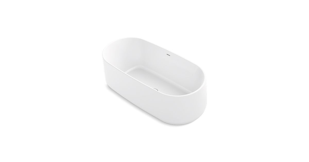 kohler ceric freestanding tub
