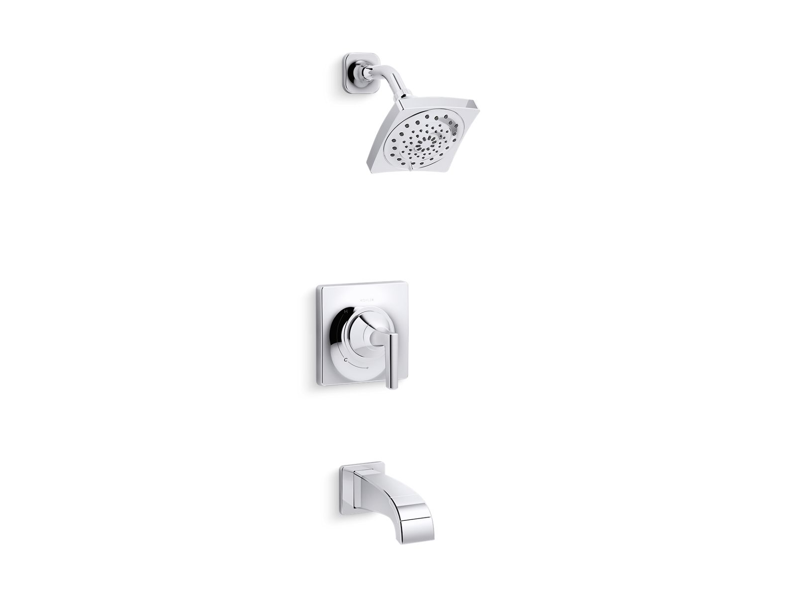 Kohler Co., With striking lines and carefully crafted geometry, Katun adds an element of surprise to your bathroom. This