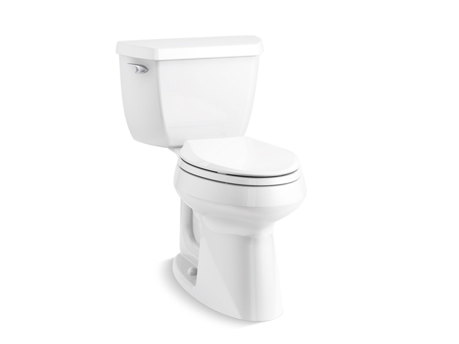 Kohler Co., Toilet, With its clean, simple design and ultra high-efficient performance, this Highline water-conserving toilet