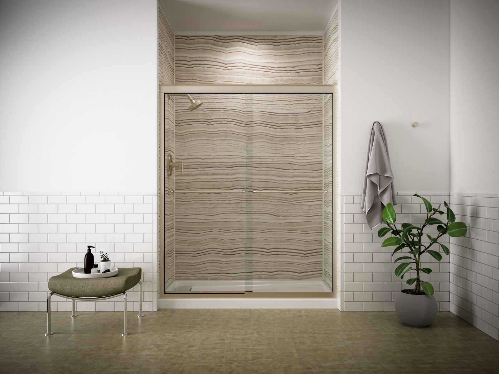 Up to 2 walls & multiple product categories visible