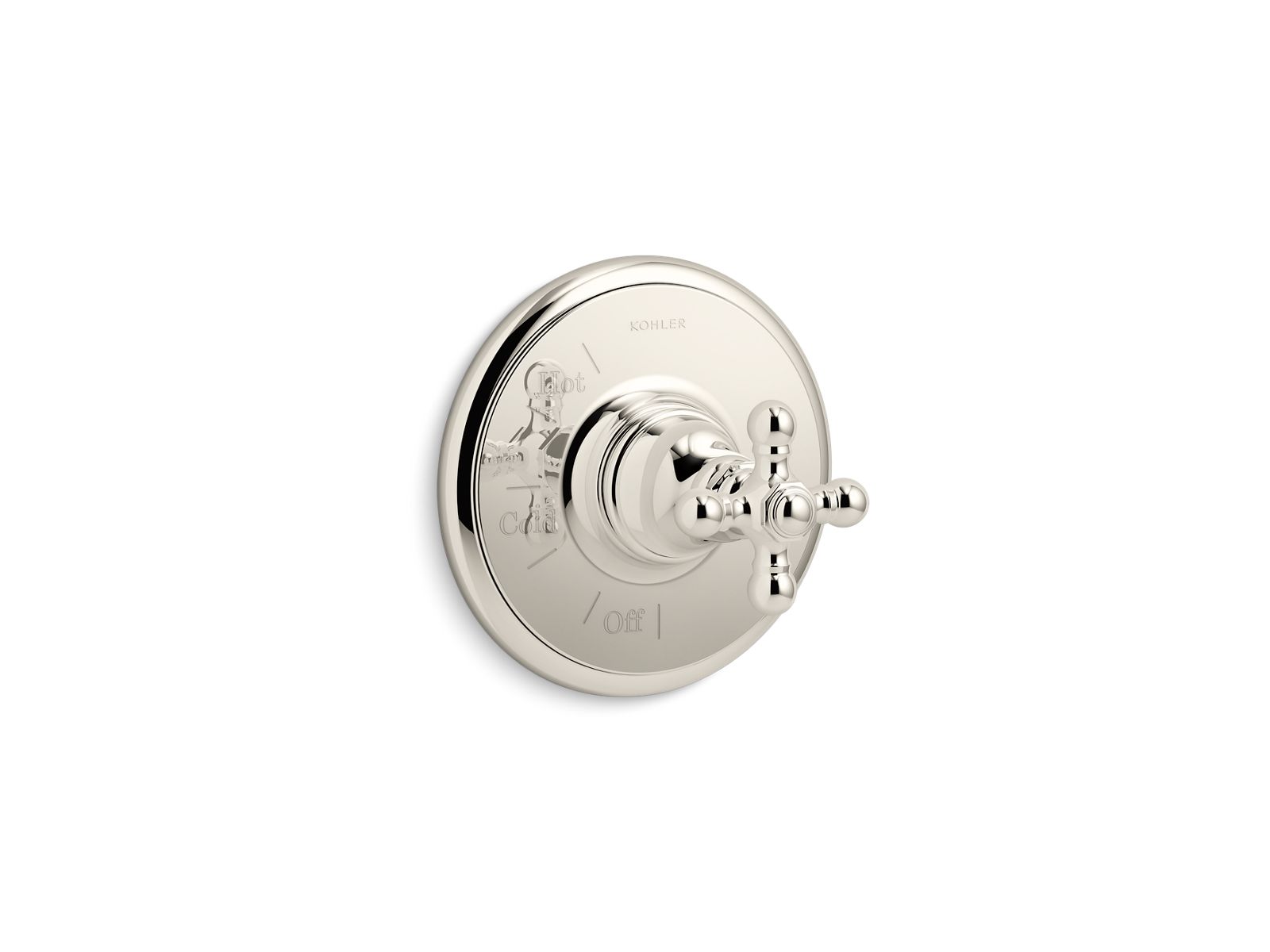 Artifacts Rite-Temp valve trim with cross handle