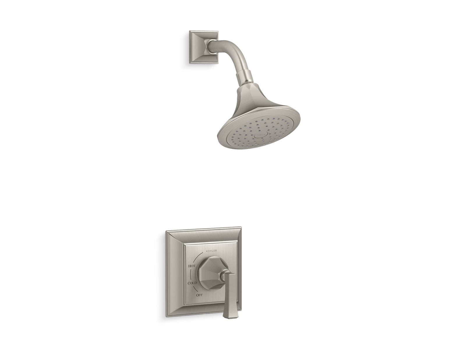 Memoirs Stately Rite-Temp shower trim kit, 2.5 gpm