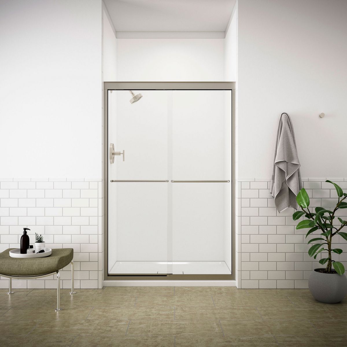 Up to 2 walls & multiple product categories visible